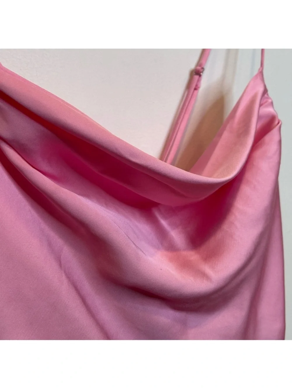 Zara Pink Satin Cowl Large Camisole Top
Excellent condition - Picture 2 of 4